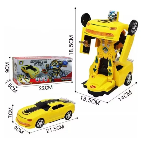 2 In 1 Transformation Robot Car - Image 3