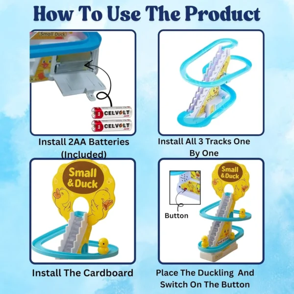 Small Duck Climbing Stairs Toy - Image 6