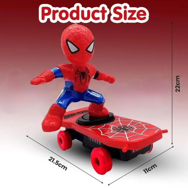 Marvel Spider-Man Stunt Skateboard - Image 4